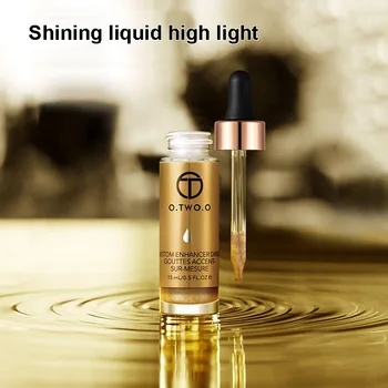 

Ladies Secy Liquid Highlighter Make Up Shimmer Face Glow Ultra-concentrated Cream Face Eyes Base Foundation Concealer