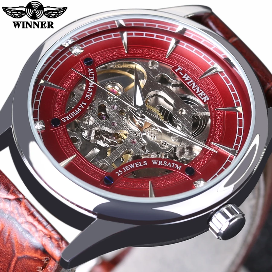 Winner Red Racing модные стильные красные скелетоны Спортивный Дизайн Классические