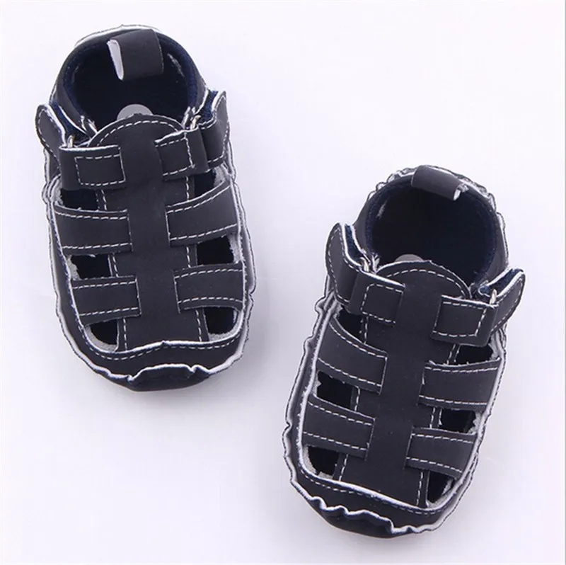 Новые детские летние туфли новорожденных мальчиков резиновая первые ходоки антискользящий Детские Повседневная обувь