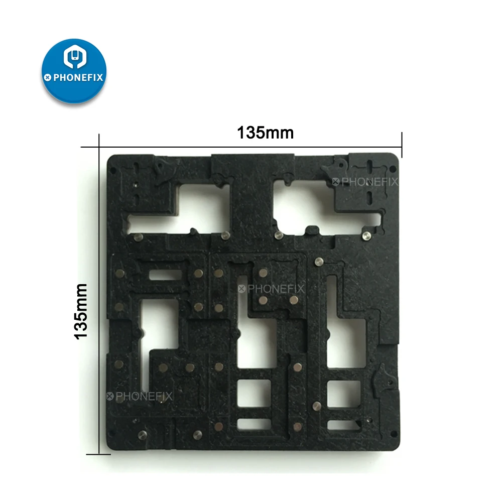 PHONEFIX 3 в 1 Материнская плата, пайка держатель приспособление для iPhone X Xs Max PCB ремонтный инструмент BGA реболлинг трафарет приспособление