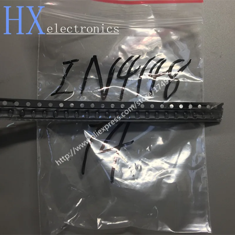 Sale New 1N4148 1N4148WS T4 1N4148W SMD 0805 SOD-323 IN4148 0.03yuan_