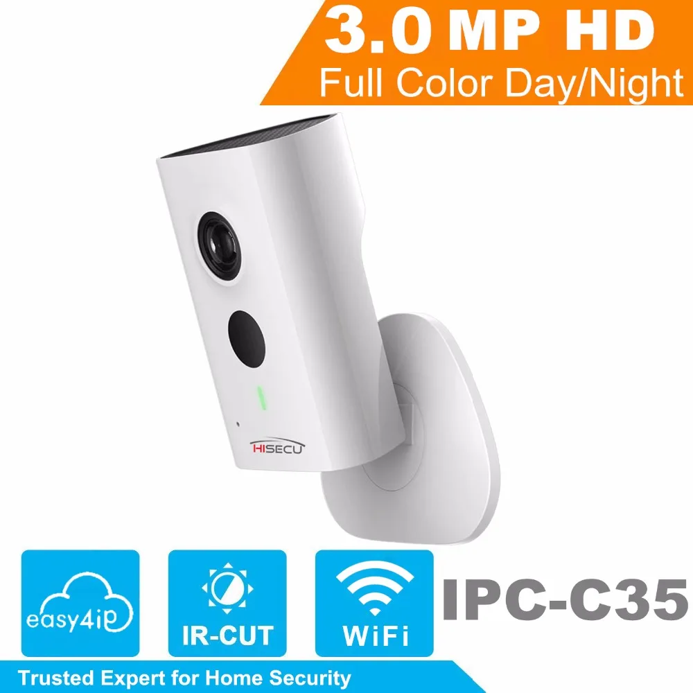 3MP WiFi IP Camera IPC-C35 OEM Home Securty Camera 1080P 10m IR Distance Wireless IP Camera Built-in Mic Speaker camera : image 3MP WiFi IP Camera IPC-C35 OEM Home Securty Camera 1080P 10m IR Distance Wireless IP Camera Built-in Mic Speaker camera