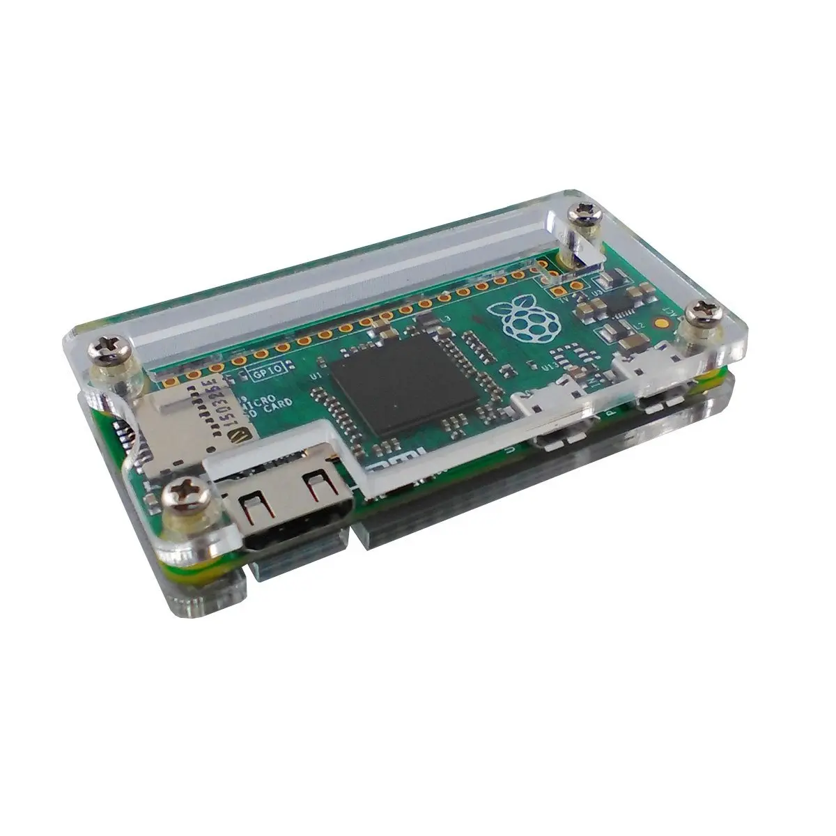 Чехол Raspberry pi Zero/защитный акриловый чехол | Электронные компоненты и