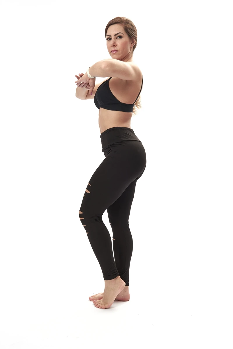 Женские Лоскутные Леггинсы пуш-ап спортивная одежда однотонные черные леггинсы женские Бодибилдинг Стрейчевые штаны для фитнеса для девушек