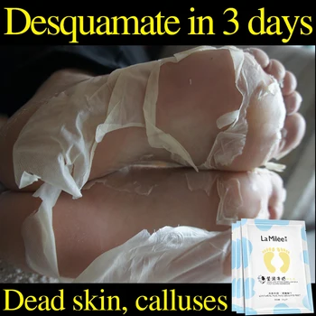 

hot sale Milk Moisturizing Foot Mask Foot Film Exfoliation Removal Mask Dead Skin Removal Foot Detox for Foot Care