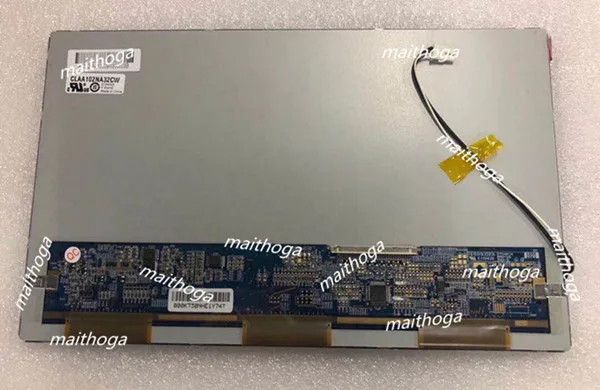 CPT 10.2 inch 262K TFT LCD Screen CLAA102NA32CW 1024(RGB)*600 WSVGA Car Display Panel | Электронные компоненты и