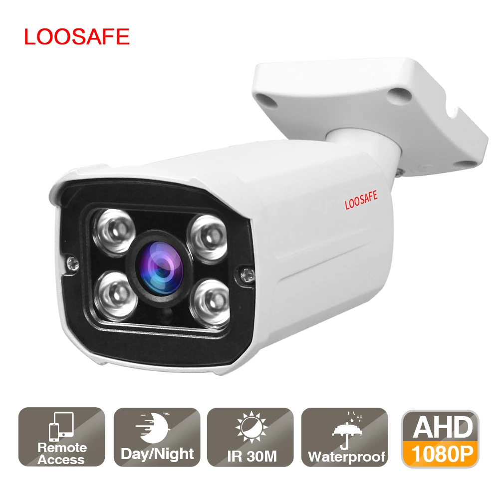 LOOSAFE AHD font b CCTV b font font b Camera b font Security Outdoor Bullet Cameras