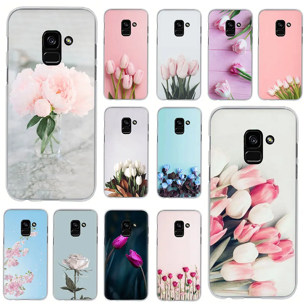 

tulip Peonies Peony hard Phone Case for Samsung Galaxy A10S 20S 30S 40S 50S 60 70 A9 A8 A7 A6 Plus 2018 A5 A3 2017 2016 2015