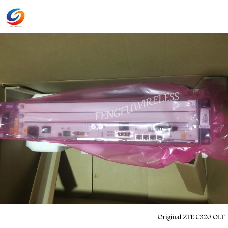 Оригинальный Mini Gpon Epon экономичный FTTH ZTE ZXA10 OLT C320 с 10GE SMXA/3 картой * 1 шт. PRAM AC + DC