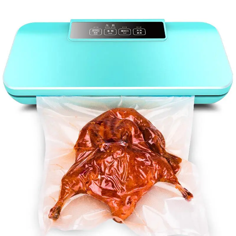 

YTK Vacuum Sealer Best Fully Automatic Mini Portable Household Food Wet Dry 220V AC 85W 37*15.5*7cm Packaging Machine Sealing
