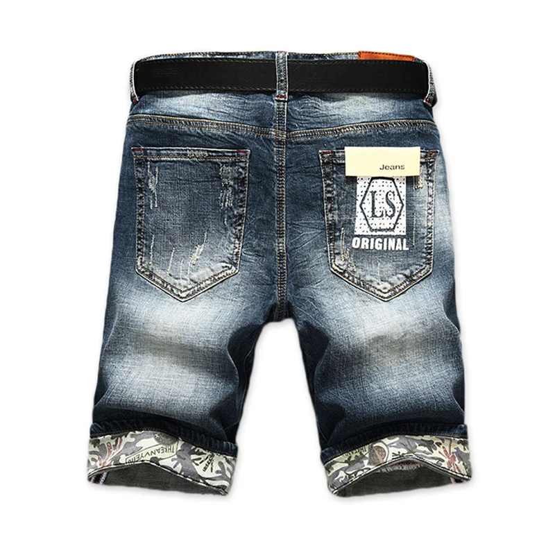 AIRGRACIAS New Fashion Mens Ripped Short Jeans Brand Clothing Bermuda Summer 98% Cotton Shorts Breathable Denim Shorts Male AIRGRACIAS New Fashion Mens Ripped Short Jeans Brand Clothing Bermuda Summer 98% Cotton Shorts Breathable Denim Shorts Male