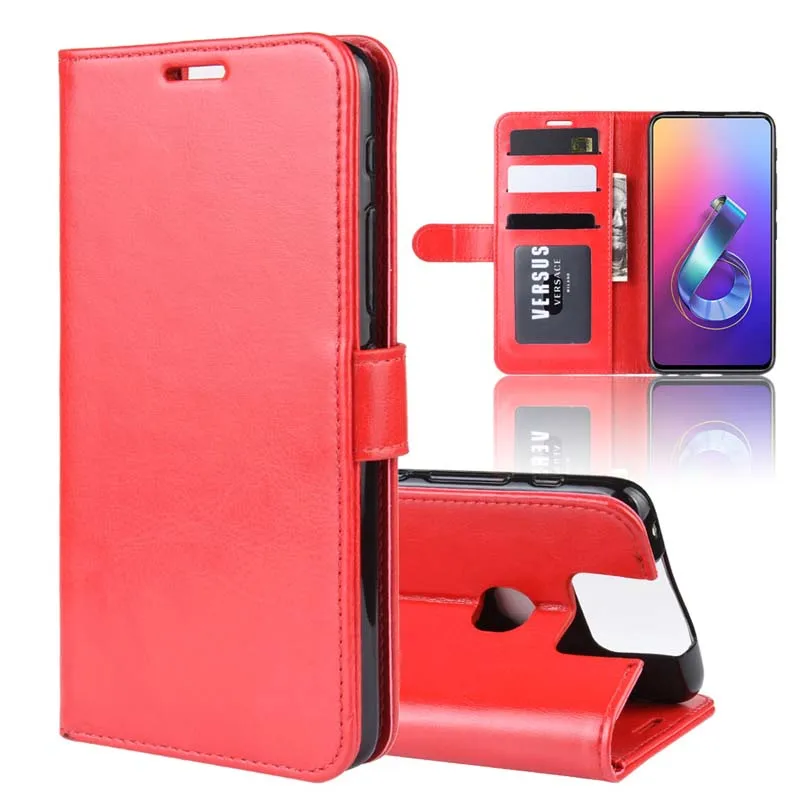 

Yinghui R64 Skin Wallet Leather Phone Case For Asus Zenfone 6 ZS630KL