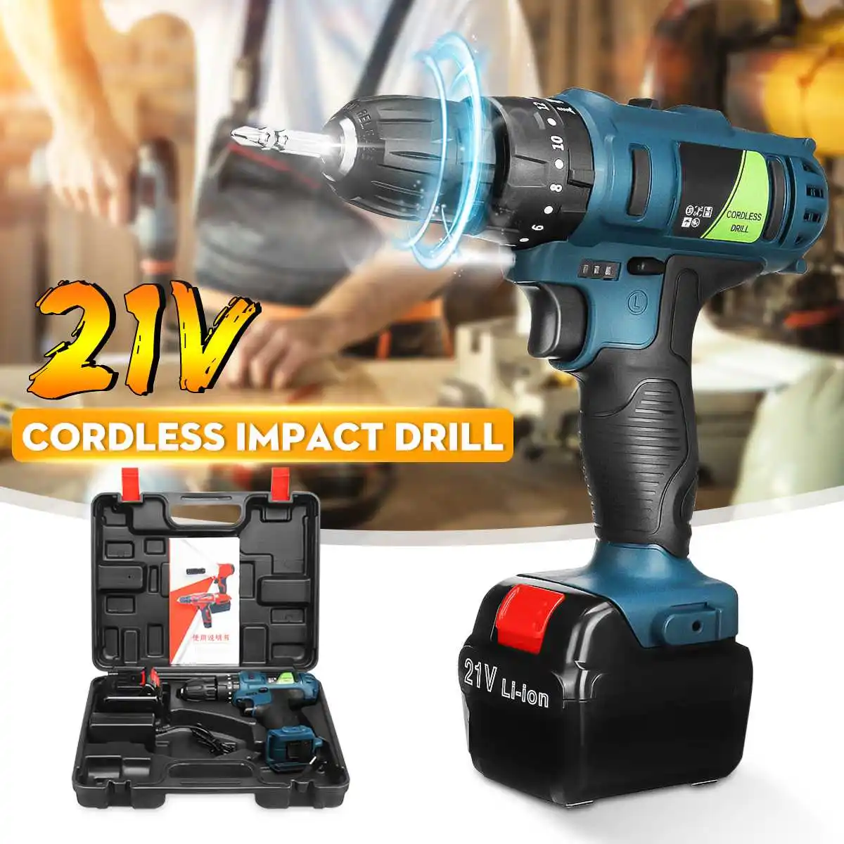 DIY Power Tools Impact Drill Electric Screwdriver