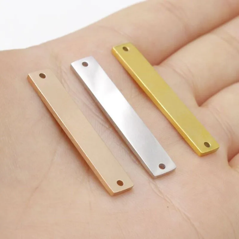 10 шт./лот из нержавеющей стали DIY очаровательные зеркальные польские стержни