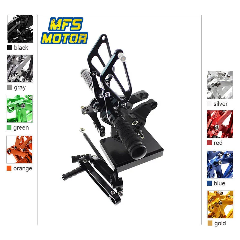 

For Ducati 749 999 CNC Adjustable Rearset Motorcycle Accessories Foot Rest Foot Pegs 749 999 Foot Rests