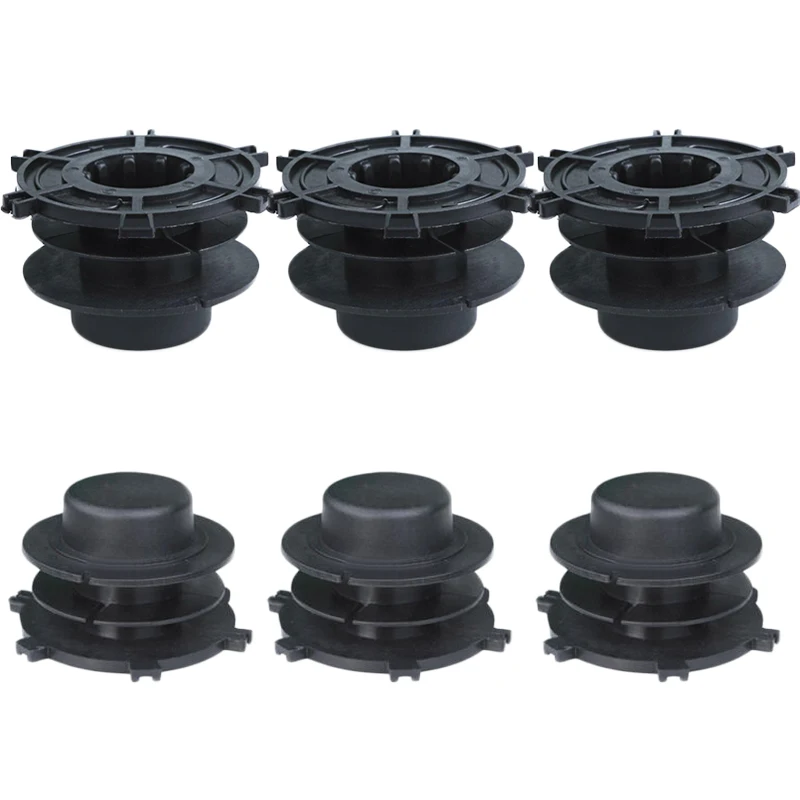 

6 Pack Spool String Trimmer Bump Head Cap Garden For Stihl 25-2 FS44 FS55 FS80