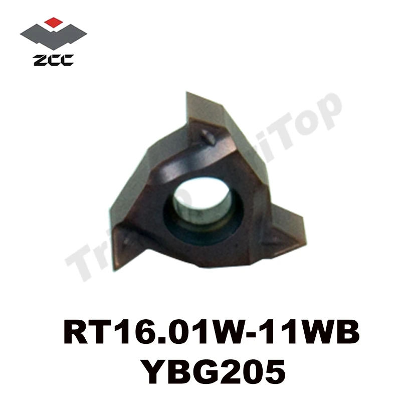 RT16.01W 11WB YBG205 ISO ZCC.CT threading insert CNC carbide cutter