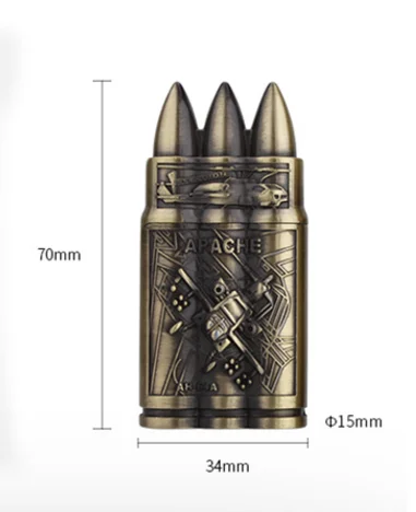 Мужские новые металлические пули дизайн электронная зажигалка ветрозащитная Usb зарядка курительная зажигалка рождественская беспламенная зажигалка