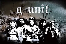 UNIT 50 CENT gangsta rap rapper hip hop music musicians band KA514 living room home wall modern art decor wood frame poster