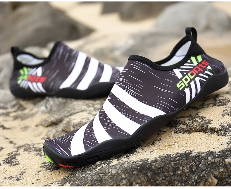 Мужская дышащая пляжная обувь для прогулок, обувь для плавания, мягкая спортивная обувь для занятий спортом в морском стиле, обувь для плавания, обувь для йоги, размер 46