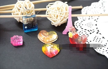 

1Pcs Love Tower Rose Liquid silicone mold DIY resin jewelry pendant necklace pendant lanugo mold resin molds for jewelry