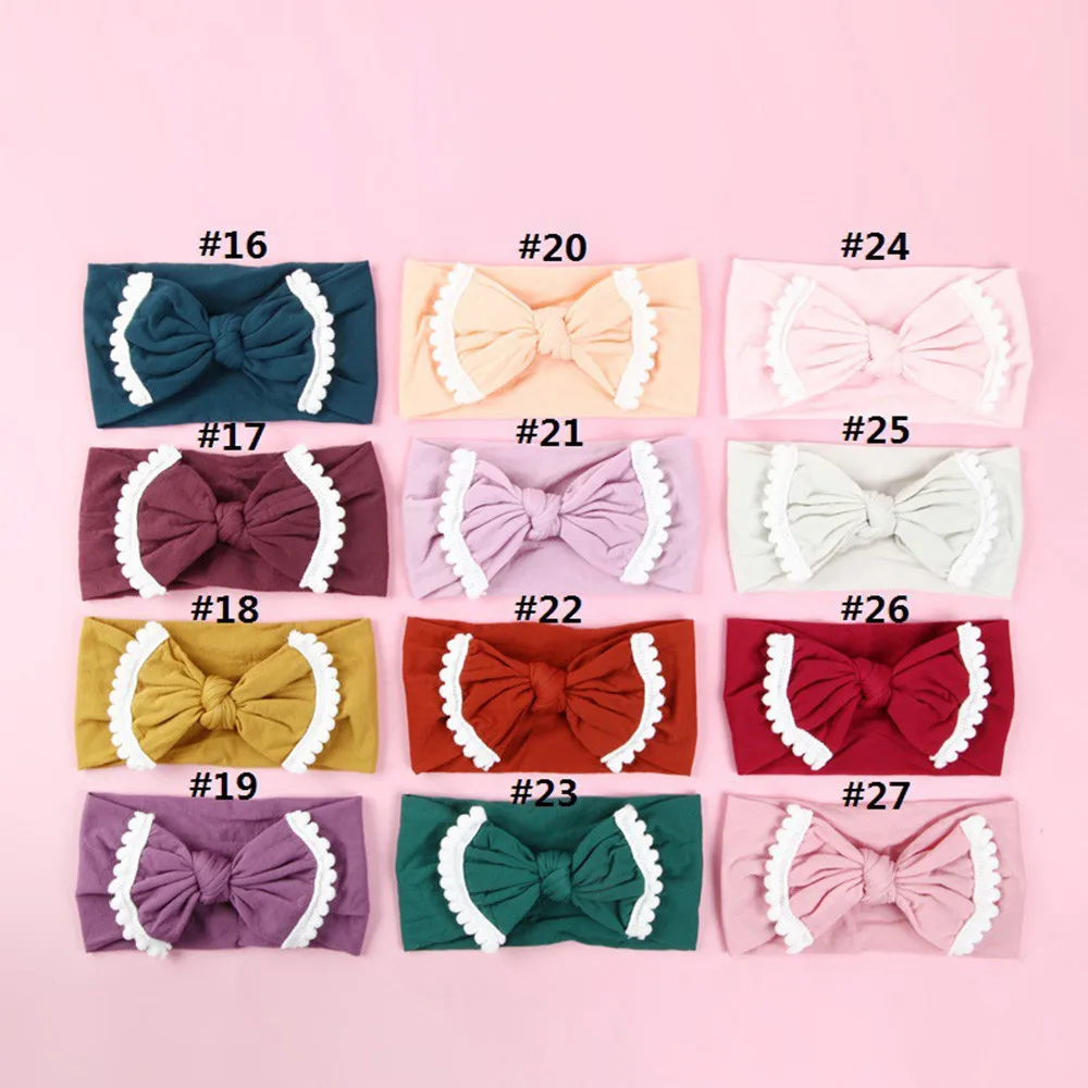 Top Quality Women kid Practical Wide Nylon Bow Ribbon with Pompom Knot Bow Nylon Head One Size Plus Gift Wholesale Dropshipping Top Quality Women kid Practical Wide Nylon Bow Ribbon with Pompom Knot Bow Nylon Head One Size Plus Gift Wholesale Dropshipping