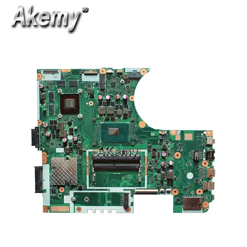  N752VX MB._0M/I7-6700HQ/AS GTX950M N16P-GT-A2 Mainboard REV 2.0 For Asus N752V N752VX Laptop Mother