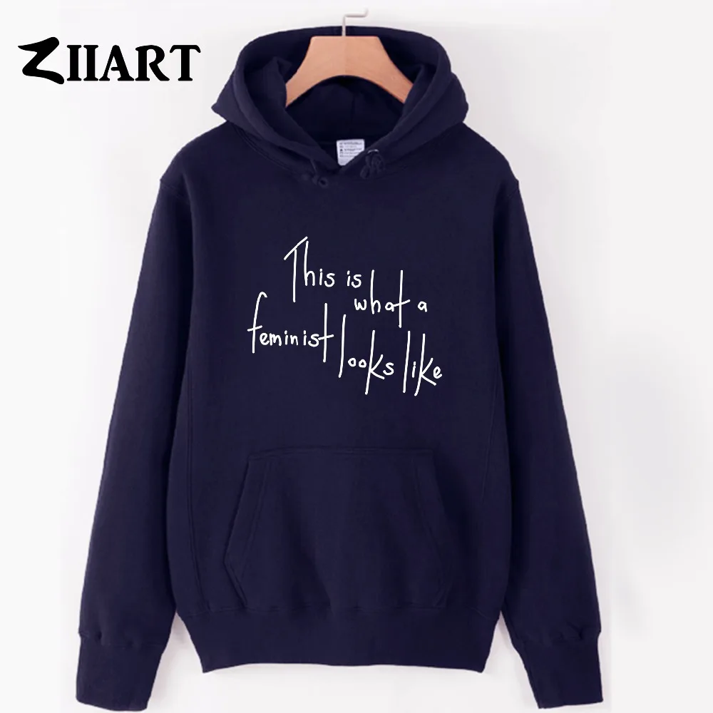 

This Is What Feminist Looks Like Feminism couple clothes girls woman female autumn winter cotton fleece hoodies