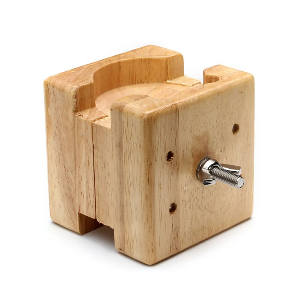 Square Vise Clamp Wooden Movement Repair Tool Mini Opener Watchmaker Vintage Watch Case Holder Adjust | Наручные часы