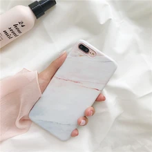Ins ярко-Коралловый мраморный ТПУ чехол для iPhone 7 7 плюс камень узор мягкий чехол для iPhone X 6 6S 6 плюс 8 8 Plus задняя крышка