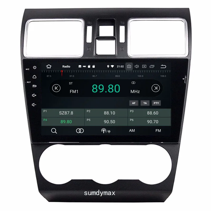 Sale 9"IPS octa core android 9.0 4G RAM 64G ROM car dvd player for subaru WRX XV forester sti 2012-2018 gps glonass bluetooth wifi 10