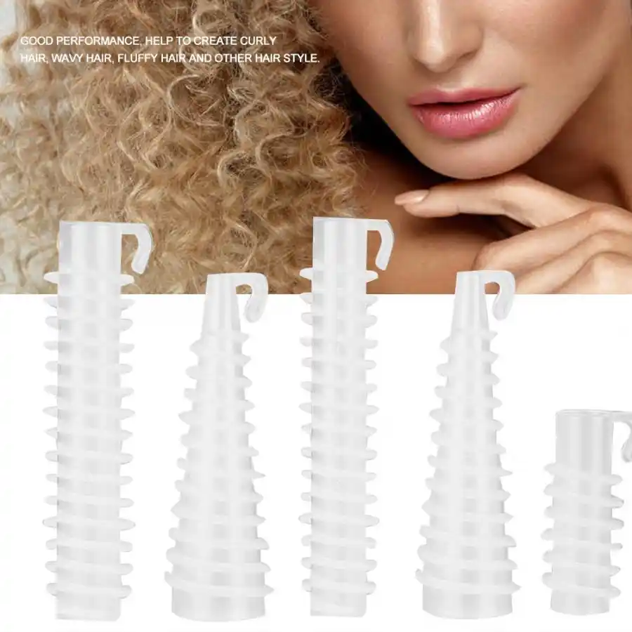 30pcs Wavy Curly Fluffy Hair Roller Fluffy Perming Rod Perm Bar