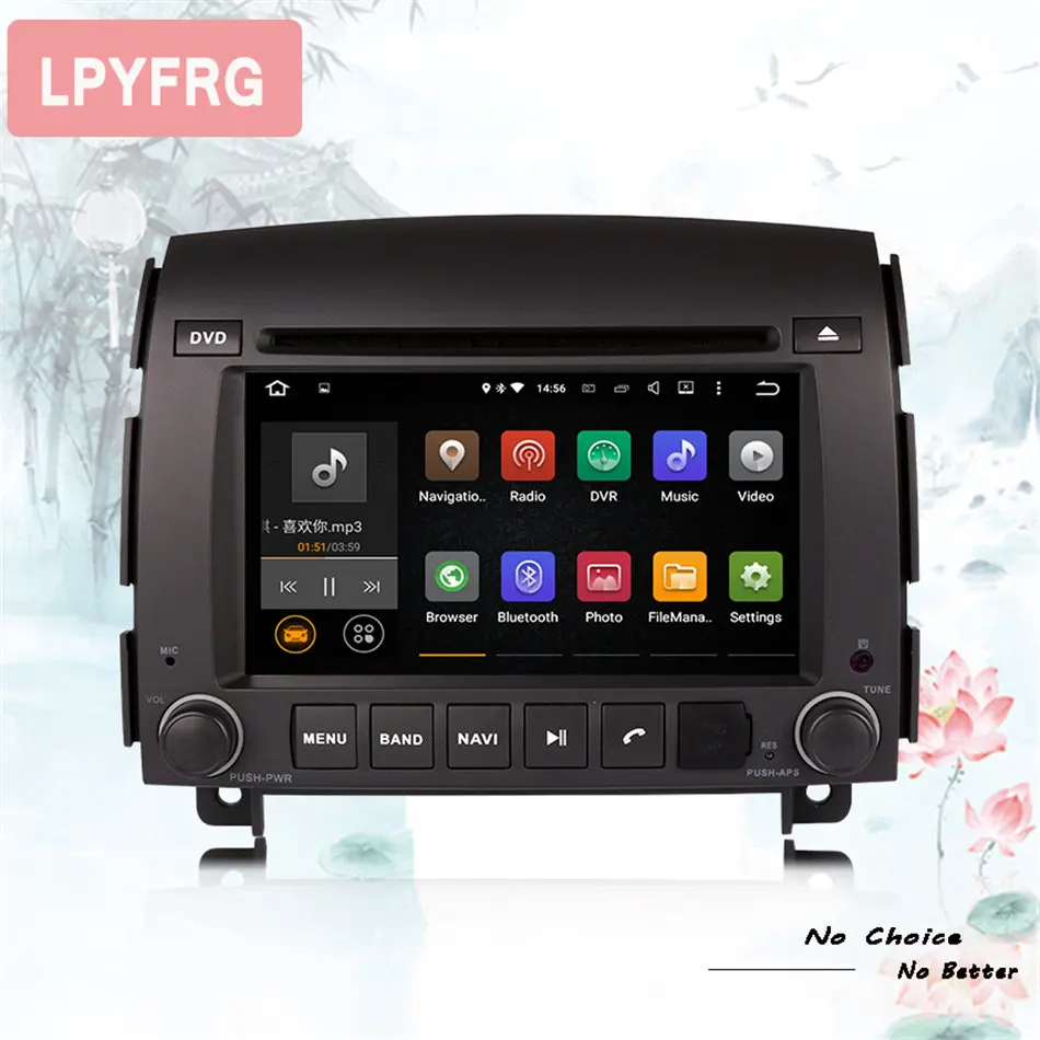 Discount 3/4G LTE ROM 64G Ram 4GB Android 9.0 Car DVD Radio for HYUNDAI SONATA NF YU XIANG 2006 2007 2008 2009 2010 -WIFI dvr obd Stereo 2