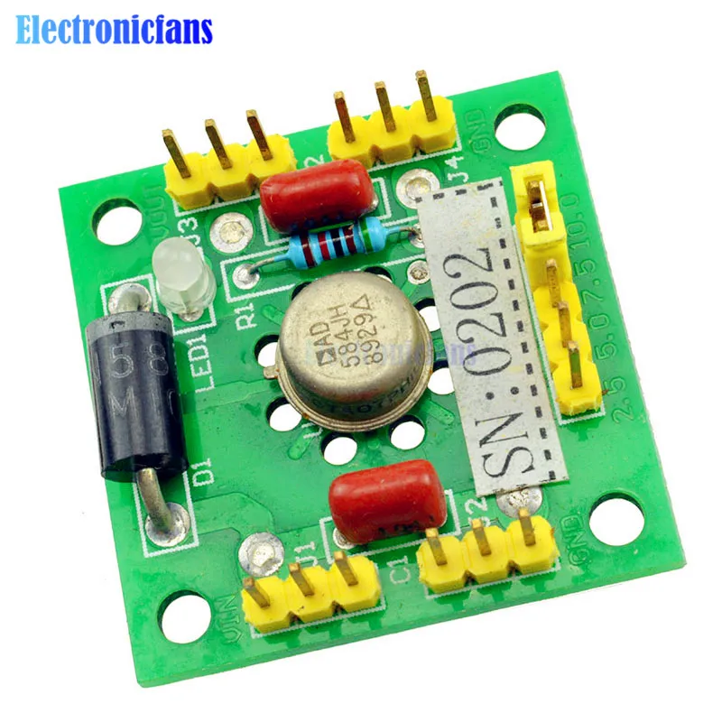 

AD584 4 Channel 2.5V / 5V / 7.5V / 10V High Precision Voltage Reference Module
