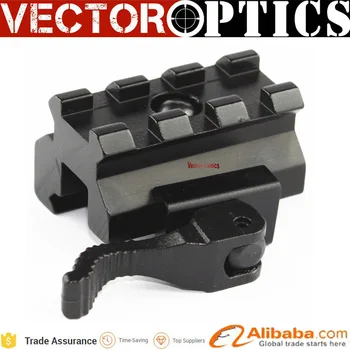 

10PCS Vector Optics Multi Function Compact 20MM Picatinny Rail Riser QD Scope Mount Base for Scopes Red Dots Sling Attachment