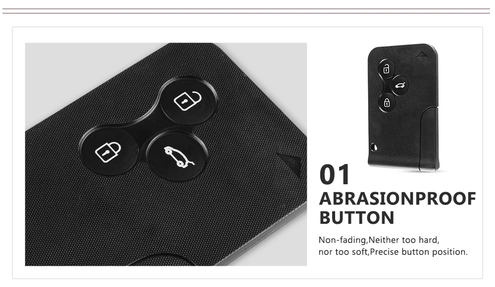 KEYYOU Replacement Smart Card Key Shell For Renault Clio Logan Megane 2 3 Koleos Scenic 3 Buttons Remote Key Case With Small Key denso spark plugs
