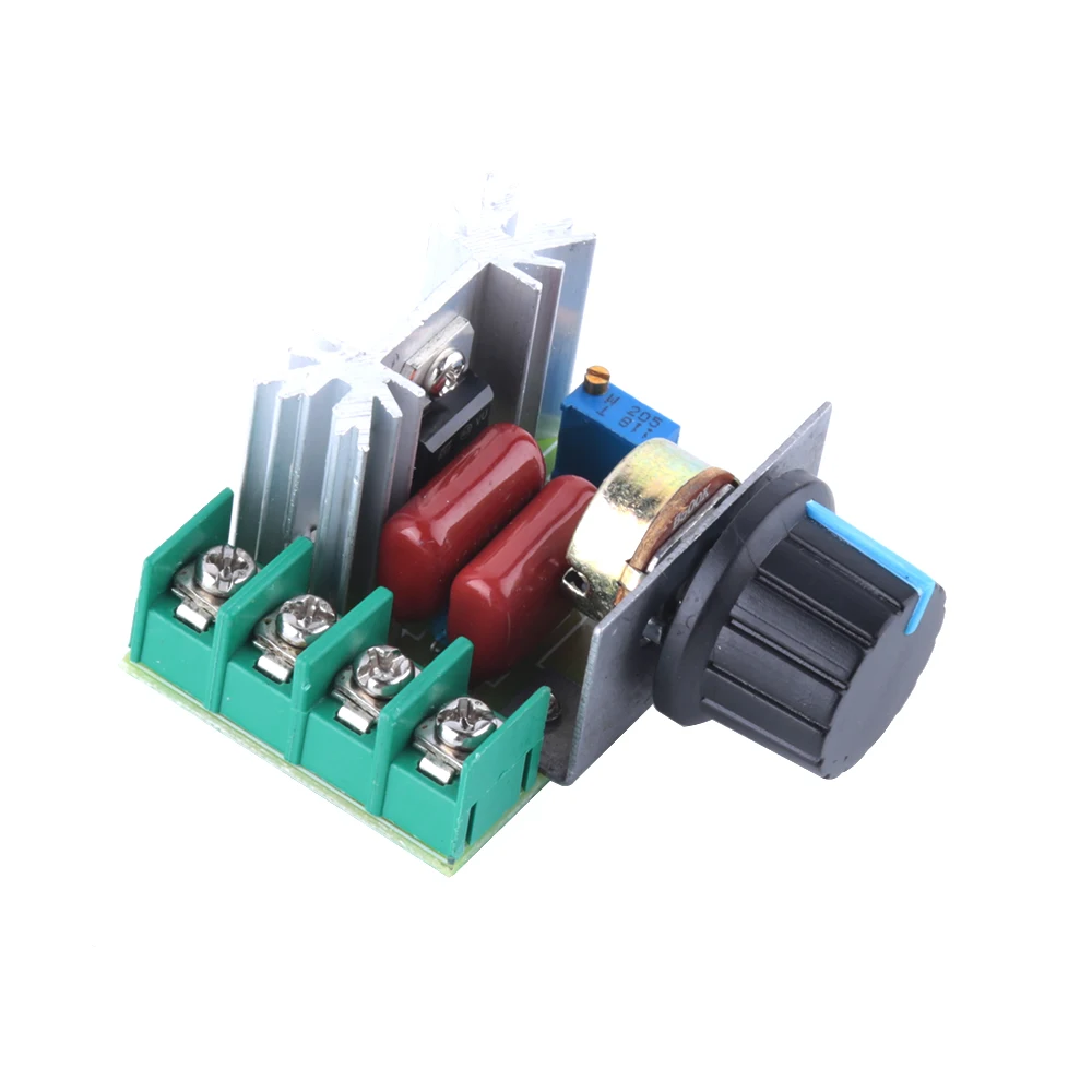 

New PWM 2000W AC 50-220V 25A Adjustable Motor Speed Controller Voltage Regulator