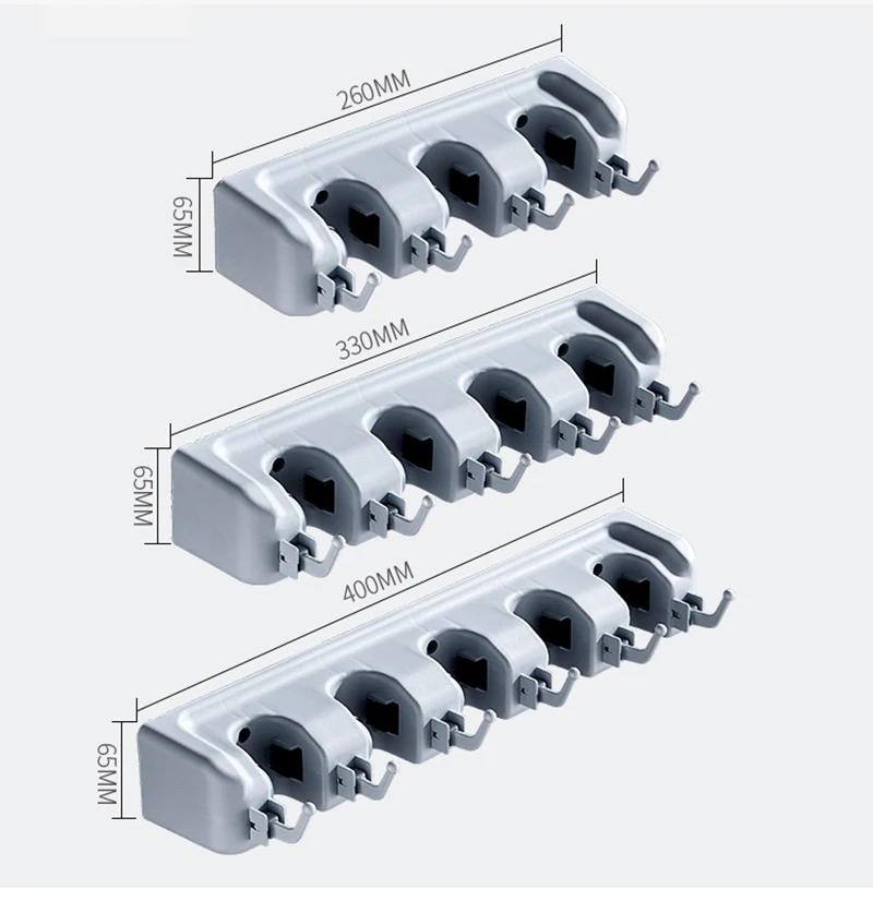Кухня Органайзер держатель для швабры 5/4/3 позиции зубная щетка отель зубная вешалка для хранения вешалок Швабра для домашнего хозяйства вешалка для щеток Кухня гаджеты