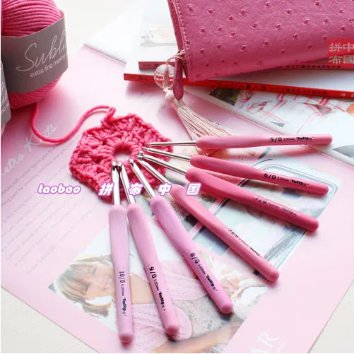 Koop Japan ETIMO Hiroshima Rose haak wol haak 1 order = 1 st (NO 2 3 4 5 6 7 7.5 8 9 10 10.5)