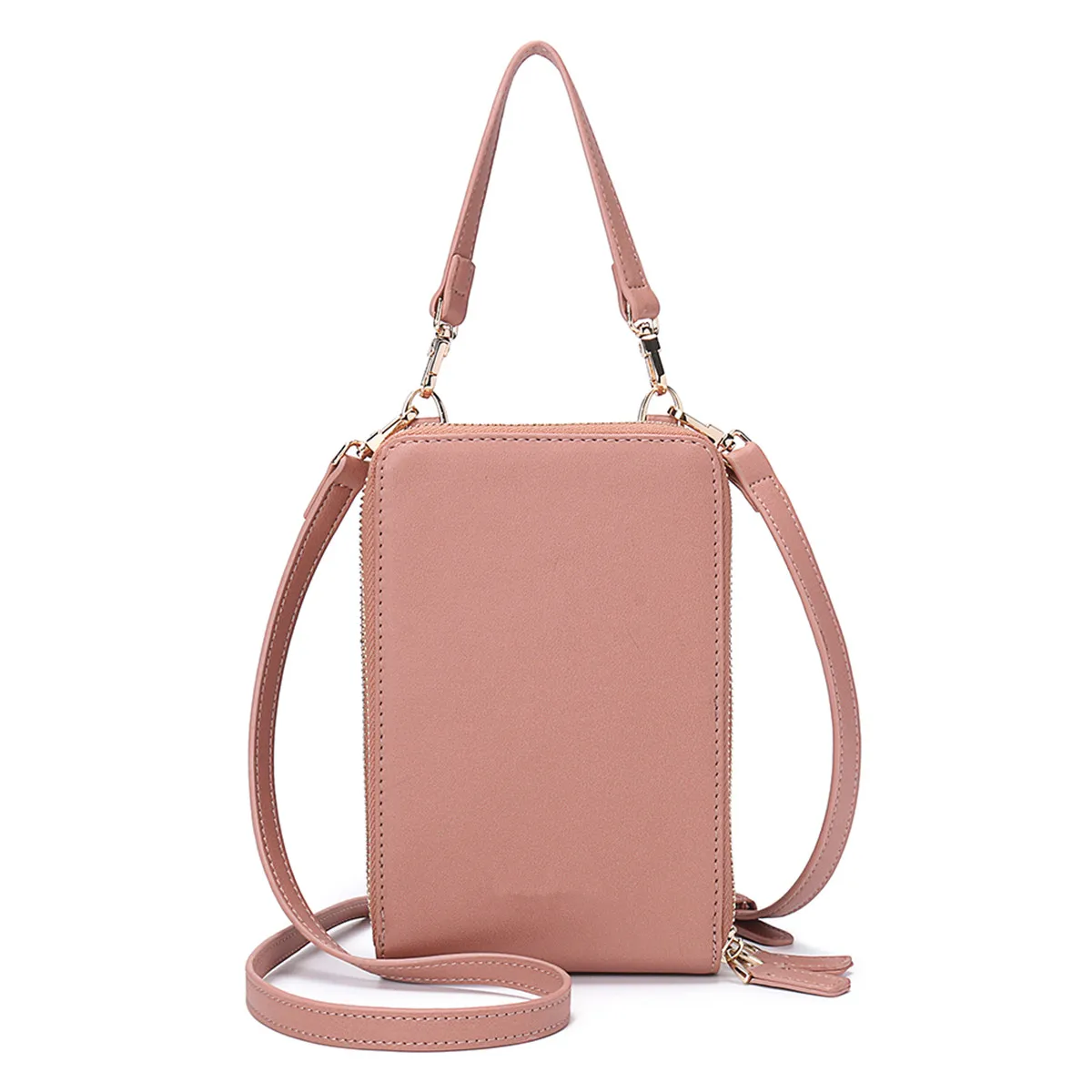 Brand Mini Crossbody Shoulder Bag Women High Quality Cell Phone Pocket Ladies Purse Clutch Fashion PU Leather Handbags Female