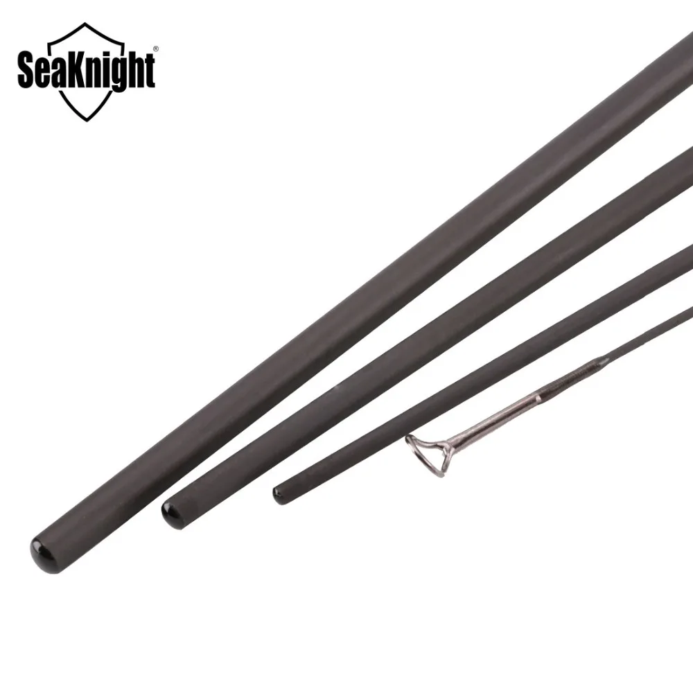 SeaKnight MAXWAY HONOR серии 3/4#4 секции 2,4 м 40 т углерода 3A мягкая деревянная ручка кольца Fuji удочка Fly стержень