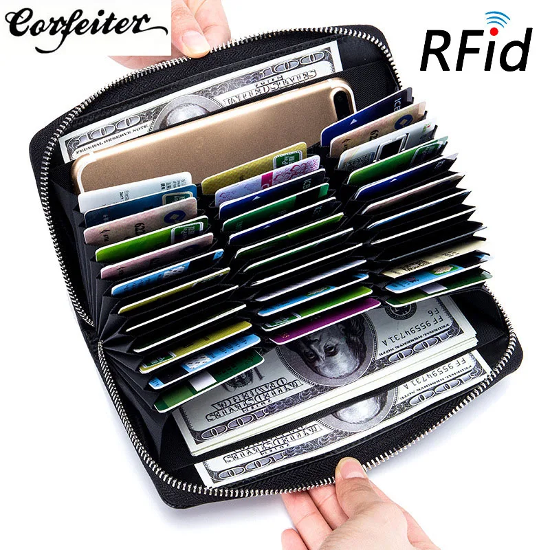 RAXCLAY Porta Passaporto Cover Custodia da Viaggio 8 Carte Blocco RFID Documenti Accessori Utili Uomo Donna 2a-Generazione Pelle PU Multifunzione Doppio Scomparto Schermato Compatto Slim (blu