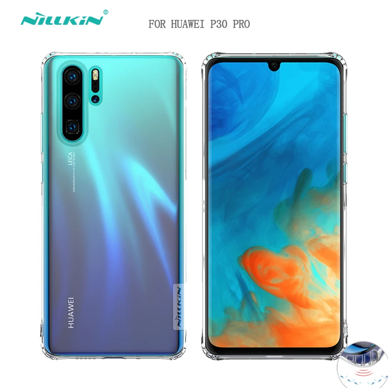 

TPU Case For Huawei P30 Pro Nillkin Nature Series Transparent Clear Soft TPU Cover Huawei P30 Pro Case