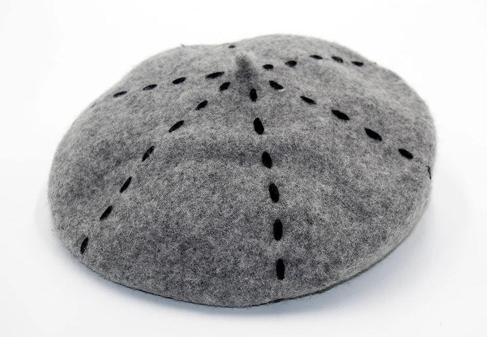 Womens Beret Wool Hat High Quality 2018 New Hat Berets For Girls Casual Warm Women Winter Hats Beanies (15)