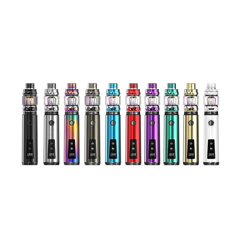 

Original IJOY Saber 100W Box Mod E-Cigarette Kit 20700 Battery 810 Resin Drip Tip Vaporizer Vaper 25mm 5.5ml Tank Atomizer Vape