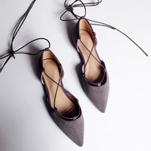 Женская обувь на плоской подошве, большие размеры 34-43 Женская обувь с перекрестной шнуровкой Эспадрильи из замши, на плоской подошве, с ремешком на щиколотке, эспадрильи серебристого цвета