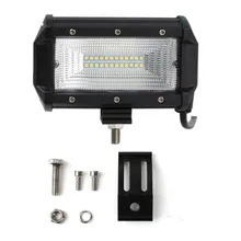 72w 5 “waterproof IP67 LED working light, used for LED lighting of automobile jeep off-road vehicle