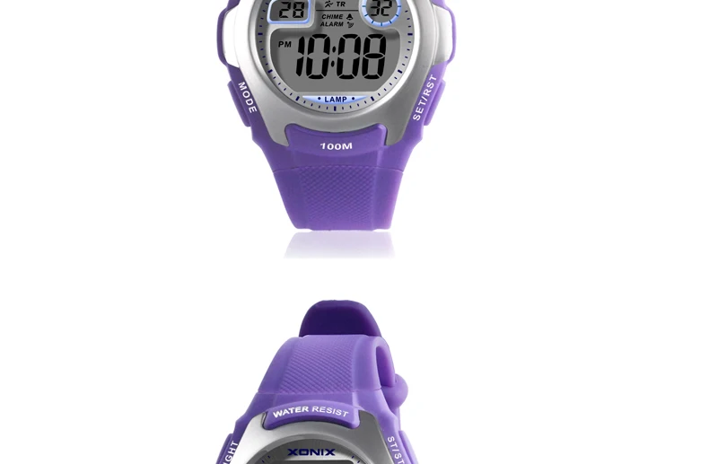 Лидер продаж модные женские часы спортивные светодио дный светодиодные электронные часы модные цифровые часы на открытом воздухе 100 м