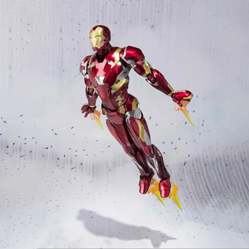 

16cm Marvel The Avengers4 iron Man toys model Super hero doll MK50 MK46 MK47 action figure Collecting toys