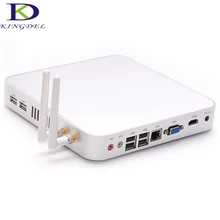 2017 Cheap Fanless Mini PC Desktop Computer Intel Celeron 1007U 1017U 1037U Dual Core 2GB RAM 64GB SSD Wifi 1080P VGA Metal Case